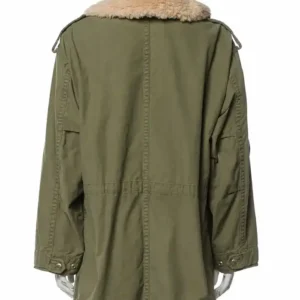 Shop Avantika Vandanapu TV Series Not Suitable For Work 2026 Abby Chilukuri Green Jacket