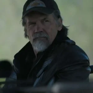 Shop Bangley The Dog Stars 2026 Josh Brolin Brown Bomber Leather Jacket