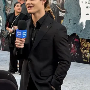 Shop Cameron Crovetti The Boys S05 Premiere Finale Black Blazer