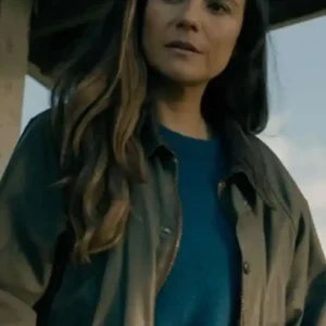 Shop Catalina Sandino Moreno From 2026 Tabitha Matthews Green Field Jacket