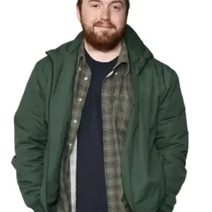 Shop Cooper Hoffman Movie I Want Your Sex Event SFF 2026 Green Bomber Jacket