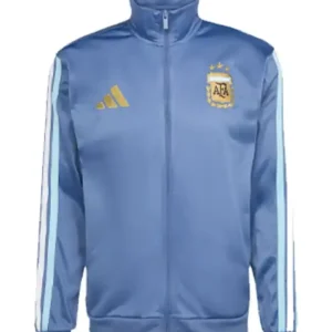 Shop FIFA World Cup 2026 Adidas Argentina Blue DNA Track Jacket For Men and Women
