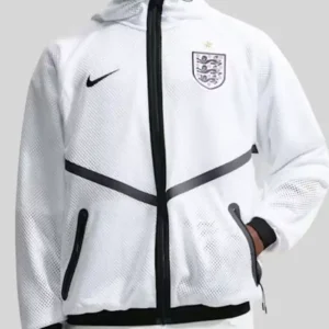 Shop FIFA World Cup 2026 England Nike Dri-FIT Football Anthem White Jacket For Men and Women
