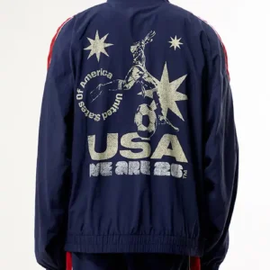 Shop FIFA World Cup 2026 Team USA Navy Blue Track Jacket