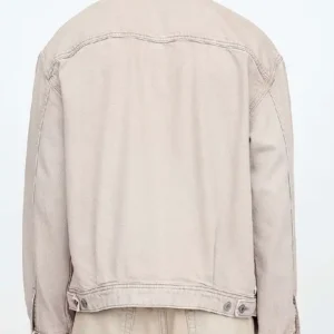Shop Gutierrez Riley Off Campus S01 Dexter Miles Beige Jacket