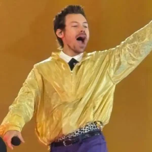 Shop Harry Styles Together, Together Concert 2026 Yellow Jacket