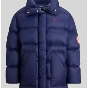 Shop Hoda Kotb Today 2026 Team USA Puffer Blue Jacket
