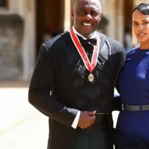Shop Idris Elba Windsor Castle Ceremony Eve of Winston 2026 Black Tailcoat