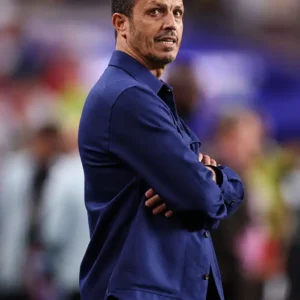 Shop Jamal Sellami FIFA World Cup 2026 Team Blue Trucker Jacket