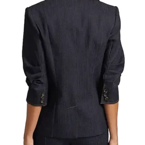 Shop Jessica Caitlin TV Series Hacks S05 Reilly Blue Blazer For Women