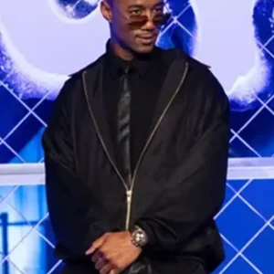 Shop Jessie T. Usher TV Series The Boys S05 Premiere Event 2026 Black Jacket