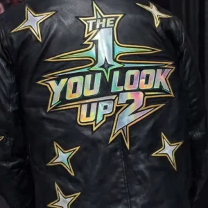 Shop Kevin Knight The 1 You Look Up 2 Back Leather Jacket For Men and Women