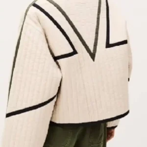 Shop Kim Spradlin Wolfe Rock The Block S07 White Jacket
