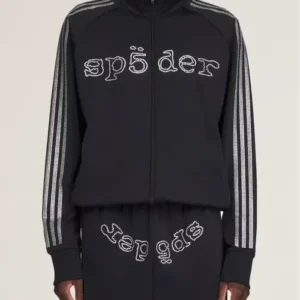 Shop Lamine Yamal SP5DER x Adidas FIFA World Cup 2026 Black Track Jacket For Men and Women