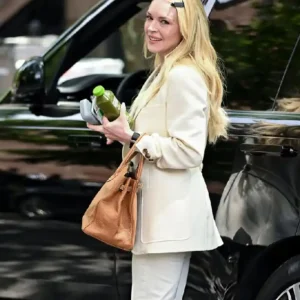 Shop Lindsay Lohan Count Me Lies Lindsay Lohan Violet Lockhart White Blazer For Women