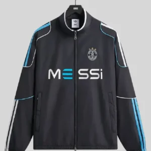 Shop Messi Adidas x Kith Football Black Track Jacket For Men and Women