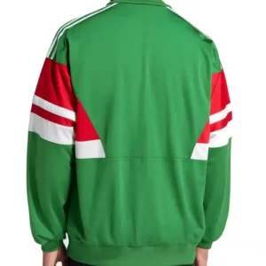 Shop Mexico 1986 Green Track Bomber Jacket For Men and Women
