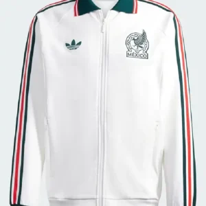 Shop Mexico Anthem Adidas FIFA World Cup 2026 White Jacket