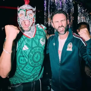 Shop Miguel Layun FIFA World Cup 2026 Adidas Mexico Green Full-Zip Track Jacket