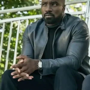 Shop Mike Colter TV Series Evil David Acosta Black Leather Jacket For Men and Women