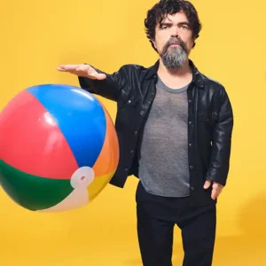 Shop Peter Dinklage Actors on Actors 2026 Black Leather Jacket