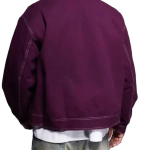 Shop Ravi Singh TV Series A Good Girl’s Guide To Murder S02 Zain Iqbal Maroon Jacket