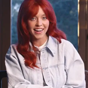 Shop Sydney Sweeney 2026 H And M ICE Blue Denim For Women