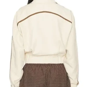 Shop Tori kelly Basketball Finals 2026 White Jacket