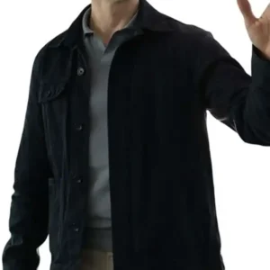 Shop Ventimiglia Button TV Series I Will Find You S01 Hayden Black Jacket