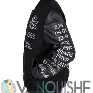 Stephen Curry MMXXVI Black Li-Ning Varsity Jacket Men and Women