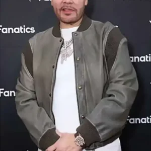 Super Bowl Party 2026 Fat Joe Leather Jacket