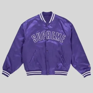 Supreme Champion Purple Satin Jacket