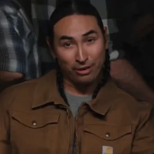 Tatanka Means 2026 TV Series Marshals S01 Miles Kittle Brown Jacket