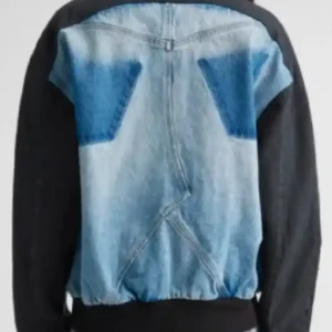 Taylor Swift Cleveland Cavaliers VS New York Knicks 2026 Black Denim Bomber Jacket