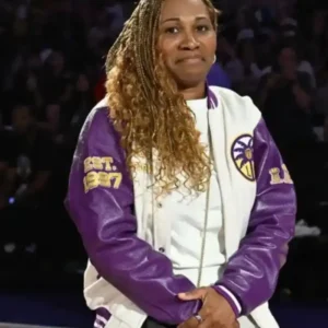 Temeka Johnson New York Liberty v Los Angeles Sparks Jacket