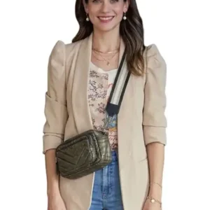 The Love Heist 2026 Lyndsy Fonseca Blazer