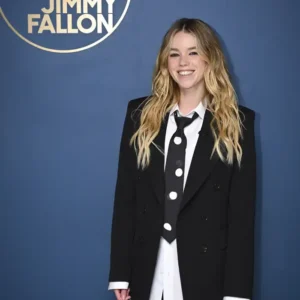The Tonight Show Milly Alcock Blazer