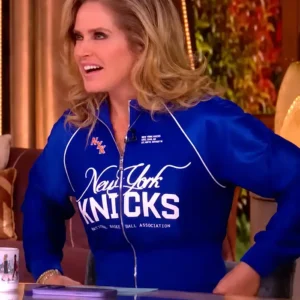 The View 2026 Knick Sara Haines Satin Jacket
