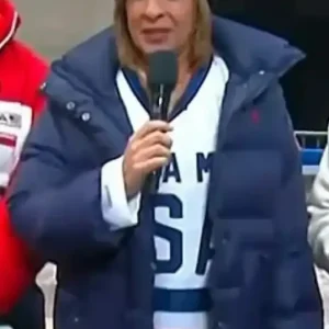 Today 2026 Hoda Kotb Team USA Puffer Jacket
