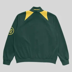 Travis Scott CJ x Australia Total 90 Anthem Green Full-Zip Jacket For Men and Women