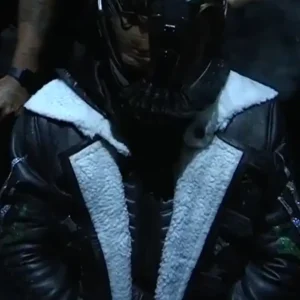 Will Ospreay Forbidden Door 2026 Black Leather Trench Coat