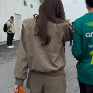 Yael Shelbia Canadian GP Brown Jacket For Women