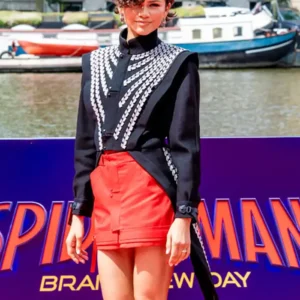 Zendaya SPIDER MAN BRAND NEW DAY 2026 Amsterdam Black Long Tailcoat