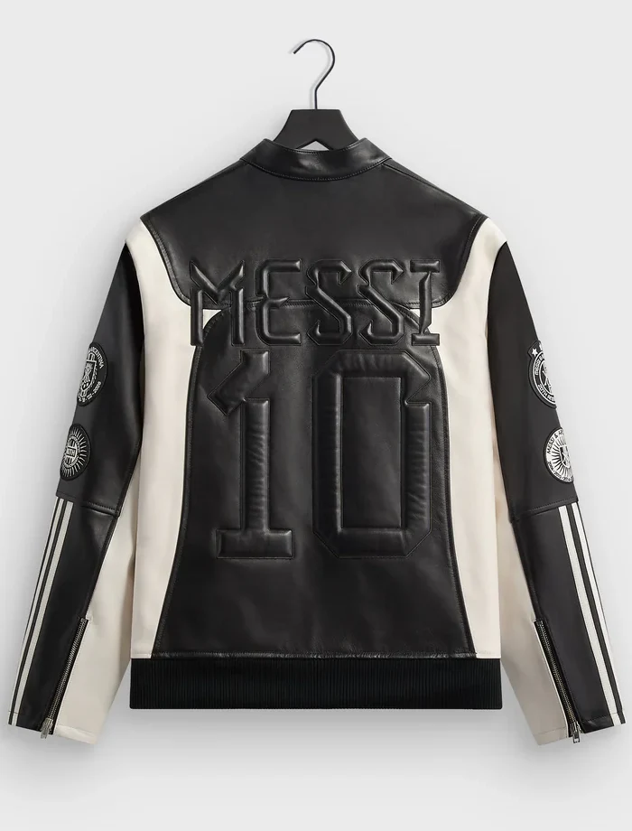 Kith Messi Adidas Leather Jacket World Cup 2026- Vanquishe