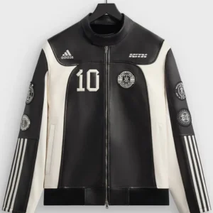 kith messi leather jacket