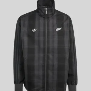 Adidas Originals All Blacks Plaid Firebird Track Jacket
