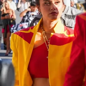 Alessa Holloway UFC 329 Yellow Blazer