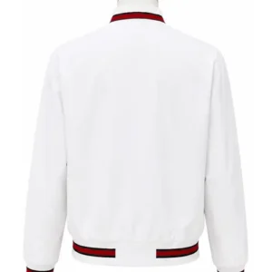 Alia Shawkat Movie The Wrong Girls 2026 Molly White Bomber Jacket