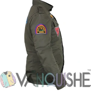 Aliens Green Nostromo Jacket Side