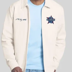 All Star Game Philly 2026 White Starter Jacket